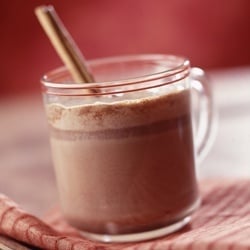 Cinnamon-almond hot chocolate 