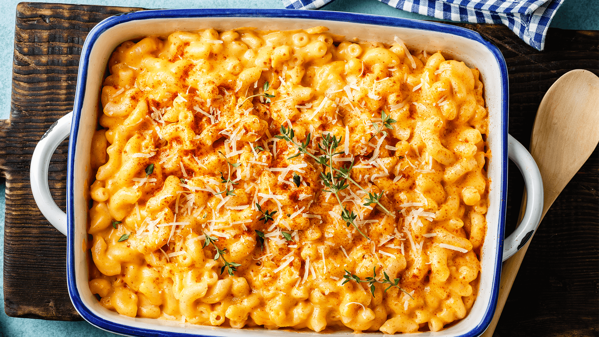 Lactose free Old Fashioned Mac and Cheese made with LACTAID ®.