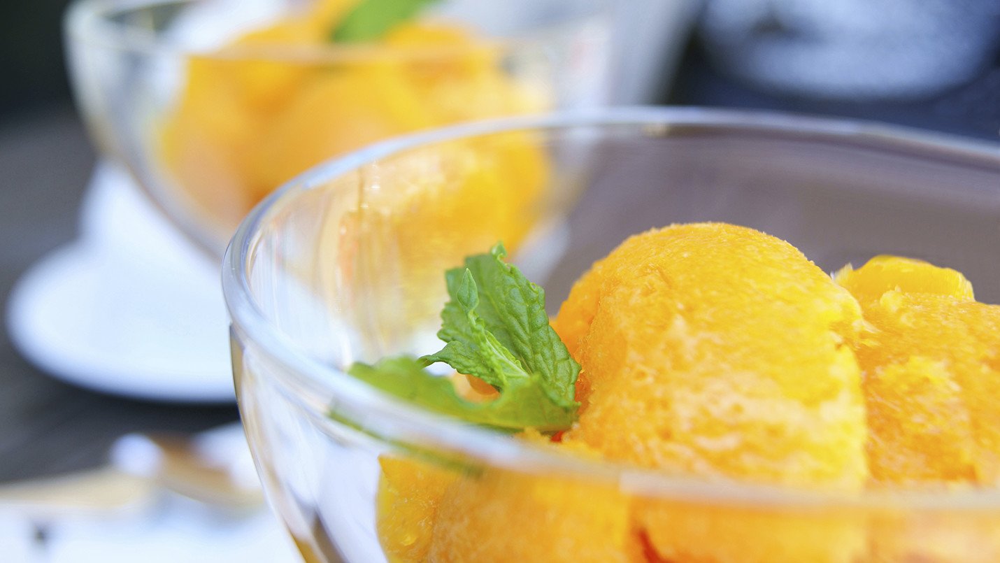 Lactose Free Orange Sherbet Recipe Made with LACTAID® Milk