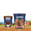 Old vs. new package of Lactaid lactose-free chocolate ice cream
