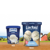 Old vs. new package of Lactaid lactose-free vanilla ice cream