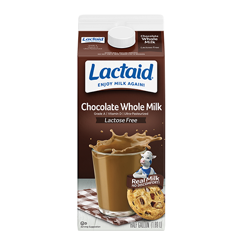 Lactaid Chocolate Milk Front of Package