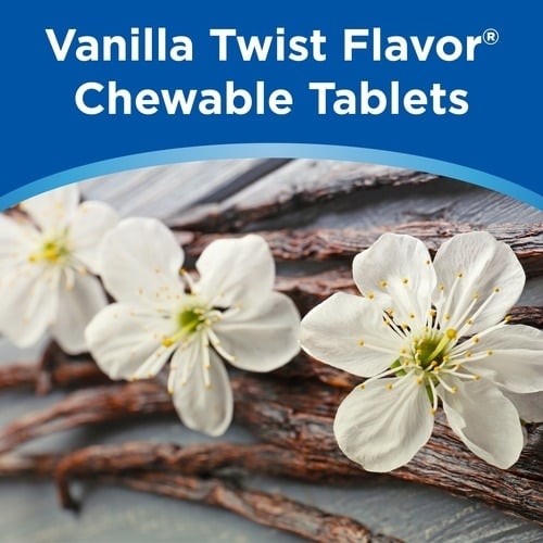 Lactaid Fast Act Chewables have a vanilla twist flavor
