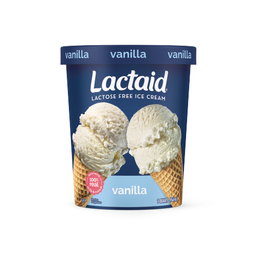 Lactaid vanilla lactose-free ice cream