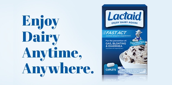 LACTAID® Fast Act Lactase Enzyme Supplements