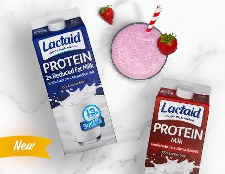  Introducing Lactaid Protein Milk