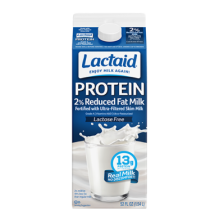 Lactaid Lactose-Free 2% Reduced Fat Protein Milk front of package