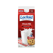 Lactaid Whole Milk Front Package