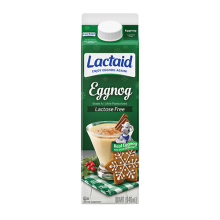 Lactaid Lactose-Free Eggnog Front of Package