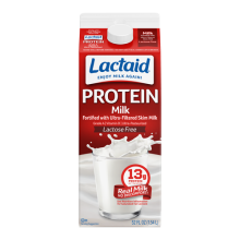 Lactaid High Protein Whole Milk Front of Package