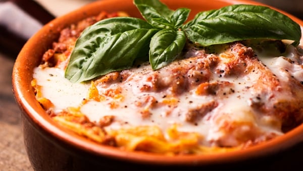 Italian Sausage Lasagna Made with Lactaid®  